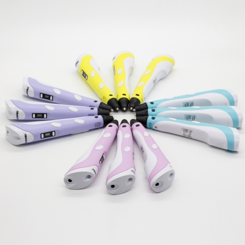 3D Ручка Myriwell RP-100B С LED Экраном Желтая (Yellow)