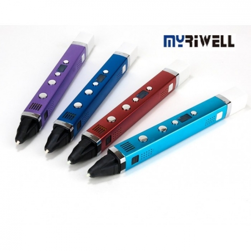 3D Ручка Myriwell RP-100С С LED Экраном и USB Фиолетовая(Purple)