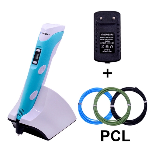 3D Ручка MyRiwell RP-200B Оригінал бездротова Блакитна (Blue)