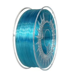 PETG 1.75 блакитний прозорий Пластик для 3D-принтерів 1 кг